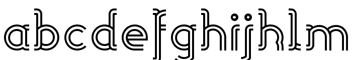 Linea Font LOWERCASE