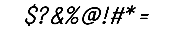 Linguineve Regular Italic Font OTHER CHARS