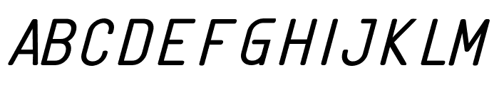 Linguineve Regular Italic Font UPPERCASE
