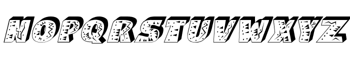 Lintel Italic Font LOWERCASE