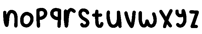Liohandwritting Regular Font LOWERCASE