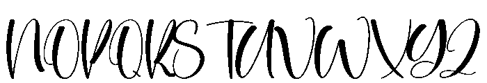 Liontine1 Font UPPERCASE