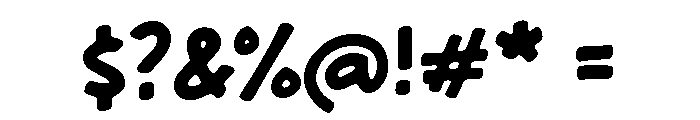 Lisagow Font OTHER CHARS