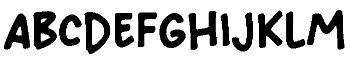 Lisagow Font UPPERCASE