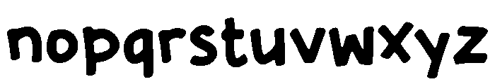 Lisagow Font LOWERCASE