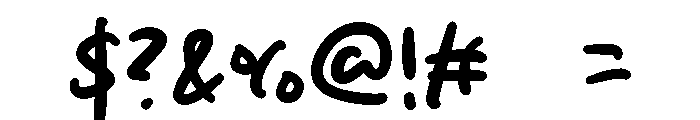 Lisda Jelly Font OTHER CHARS