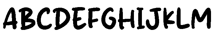 Lisda Jelly Font UPPERCASE