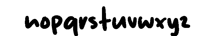 Lisda Jelly Font LOWERCASE