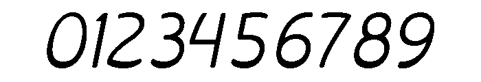 Liseuse Light Italic Font OTHER CHARS