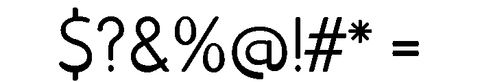 Liseuse Light Font OTHER CHARS
