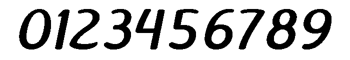 Liseuse SemiBold Italic Font OTHER CHARS