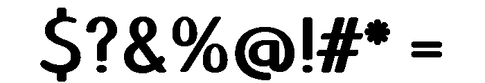 Liseuse SemiBold Font OTHER CHARS
