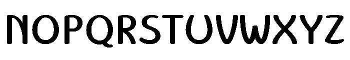 Liseuse SemiBold Font UPPERCASE