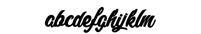 Litchis on Velvet_PersonalUseOnly Font LOWERCASE