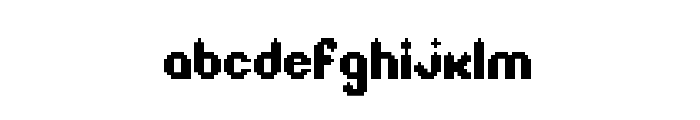 Litebulb 8-bit Regular Font LOWERCASE