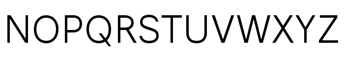 Literal-Light Font UPPERCASE