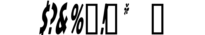 LithoComix Italic Font OTHER CHARS
