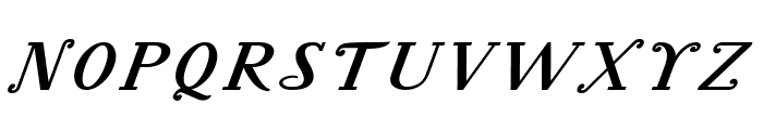 Litoland Title Italic Font LOWERCASE