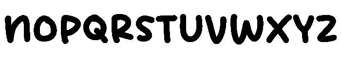 Litte Salty Font UPPERCASE