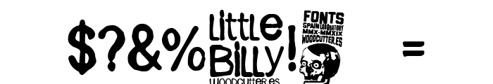 Little Billy Font OTHER CHARS