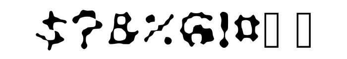 Little Blob Font OTHER CHARS