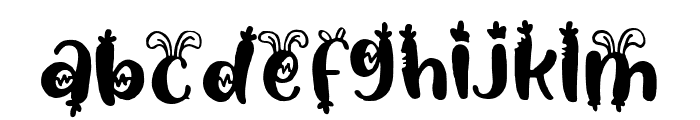 Little Bunny Font LOWERCASE