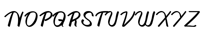 Little Change Demo Font UPPERCASE