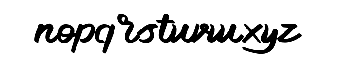 Little Change Demo Font LOWERCASE