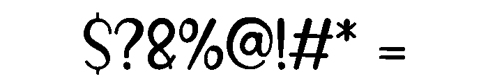 Little Cookies Font OTHER CHARS