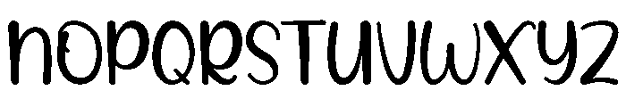 Little Cookies Font UPPERCASE