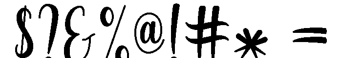Little Dolphins Font OTHER CHARS