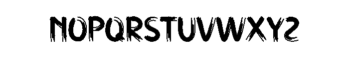 Little Ghost Font LOWERCASE