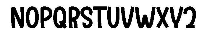 Little Kids Font UPPERCASE