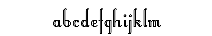 Little Lord Fontleroy NF Font LOWERCASE