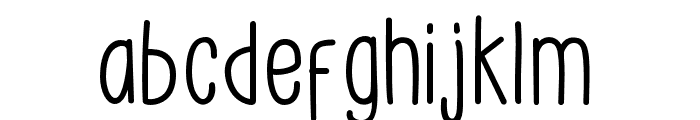 Little Pea - Demo Regular Font LOWERCASE