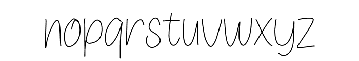 Little Small Font LOWERCASE