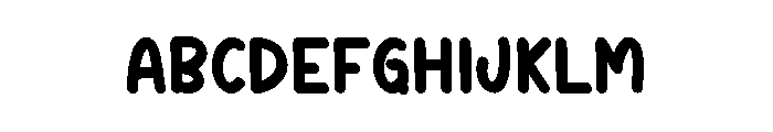 Little Star Font UPPERCASE