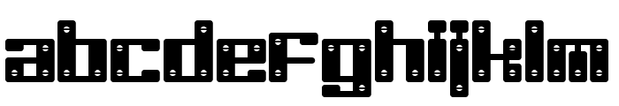 Little Toy Builders Regular Font LOWERCASE