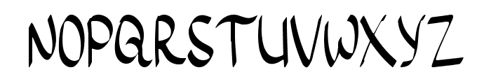 Little Waves Font UPPERCASE