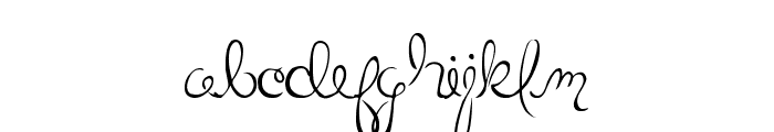 LittleBliss Font LOWERCASE