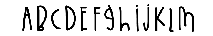 LittleBlueJay Font UPPERCASE