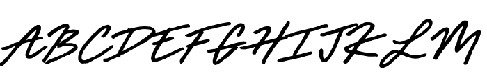 Live Wire Font UPPERCASE