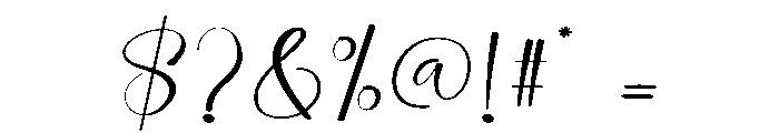 Livery Font OTHER CHARS
