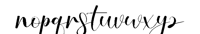Livery Font LOWERCASE