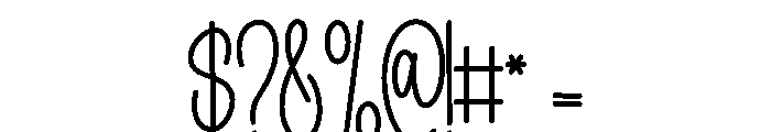 Living Together1 Font OTHER CHARS