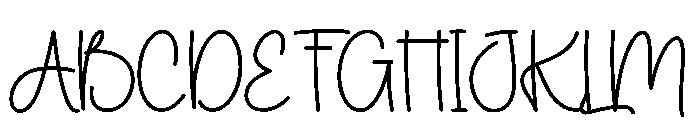 Living Together1 Font UPPERCASE