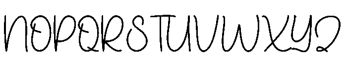Living Together1 Font UPPERCASE