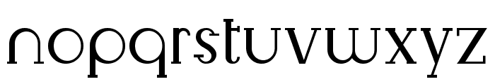Livingston Demo Serif Font LOWERCASE
