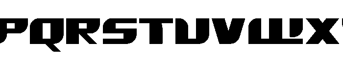 Lixdu Font LOWERCASE