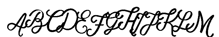 lilyofhollyDEMO-Regular Font UPPERCASE